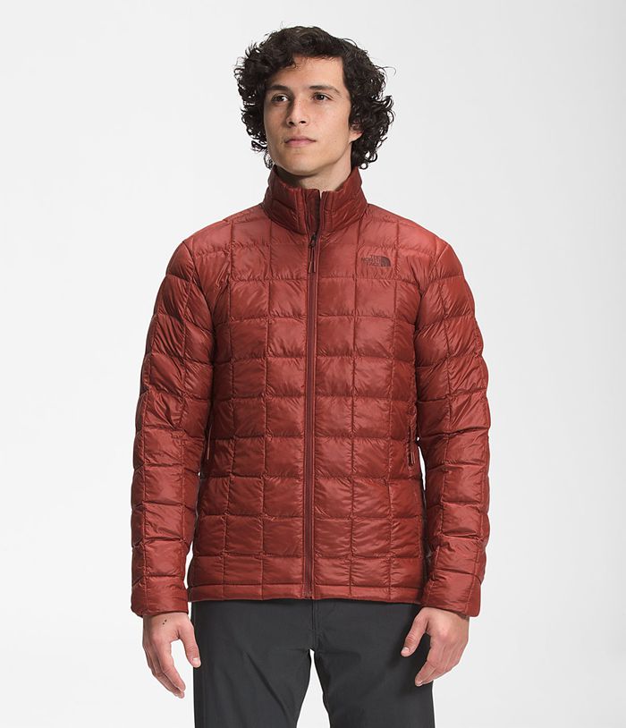 The North Face Puffer Jacket ThermoBall™ Eco Dark Red - Mens - Thailand PBELV-4197